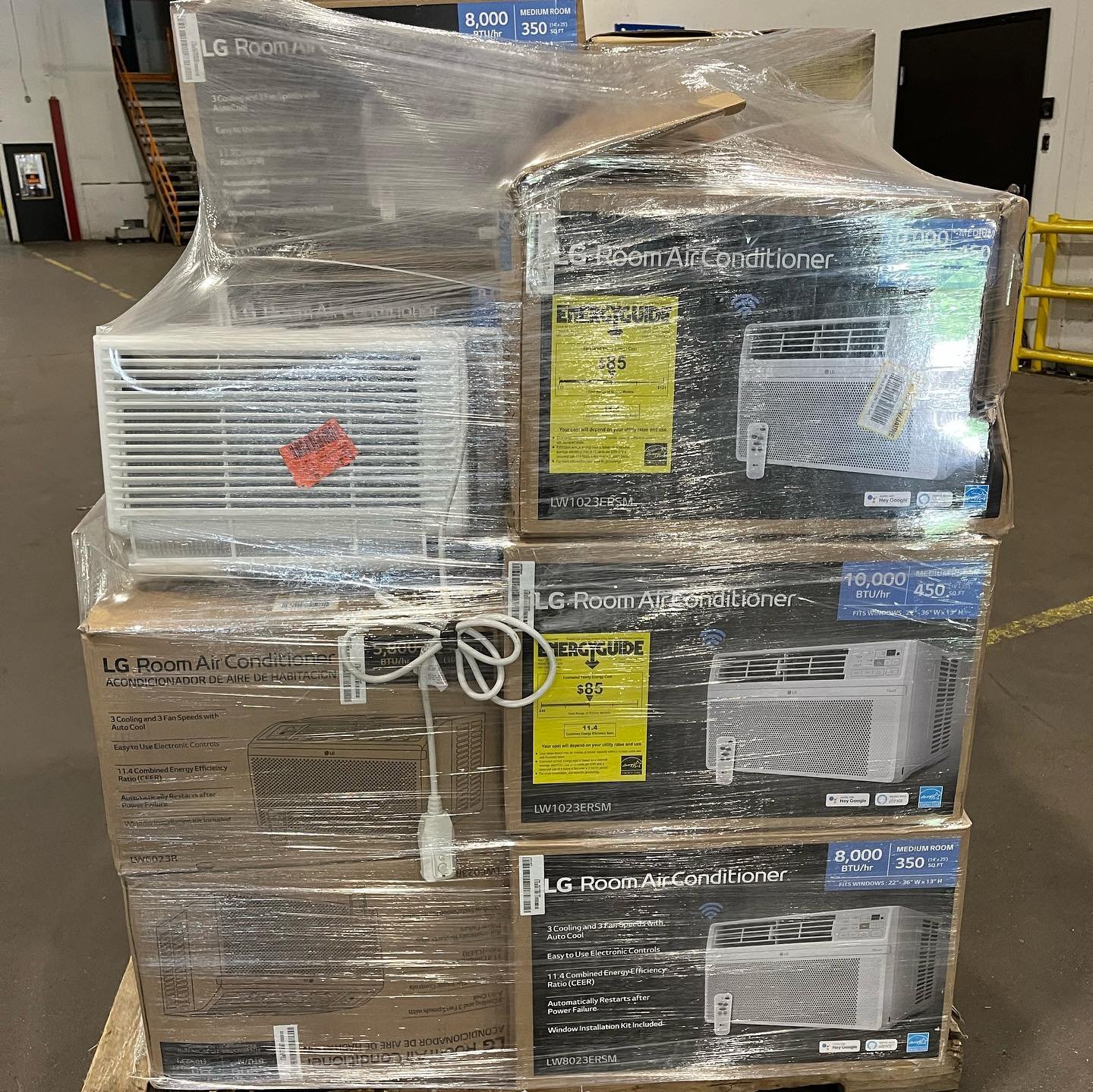 Air Conditioner Liquidation Pallet Air Conditioner Liquidation Pallet