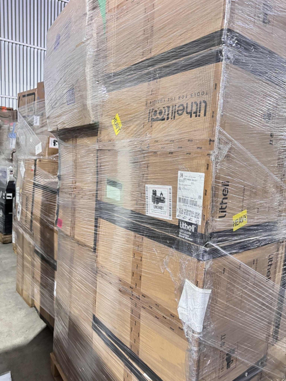 Litheli Liquidation Truckload — 24-26 Pallets of Cordless Power Tools & Stations Litheli Liquidation Truckload — 24-26 Pallets of Cordless Power Tools & Stations