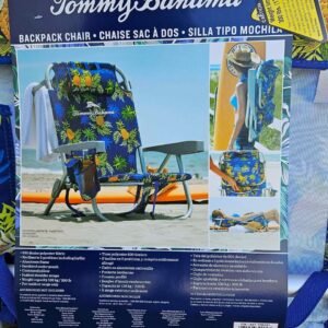 Tommy Bahama Backpack Cooler Beach Chair Pallet – Blue Pineapple (Wholesale Lot)