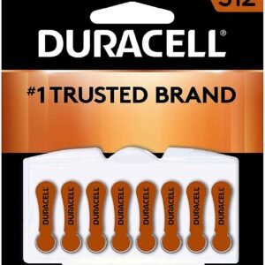 Duracell 312 Hearing Aid Batteries Pallet — 1,296 Brown EasyTab Size-312 Packs