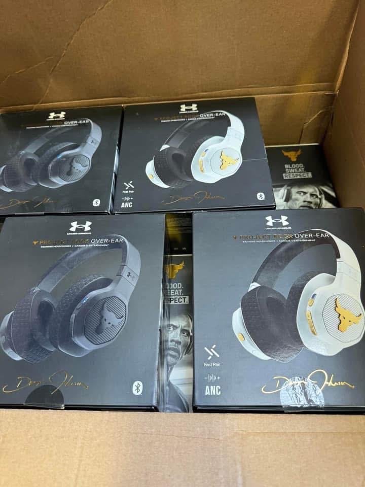 JBL Under Armour Project Rock Headphones Liquidation Pallet JBL Under Armour Project Rock Headphones Liquidation Pallet