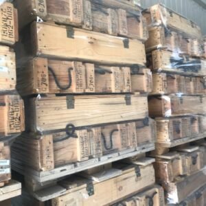 Wooden Ammo Crate Truckload — Bulk Surplus Wood Crate Freight Load