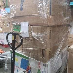 Little Tikes, Samsonite, Graco Swing, Appliances, Toys & Games – 572-Piece Mixed Liquidation Lot