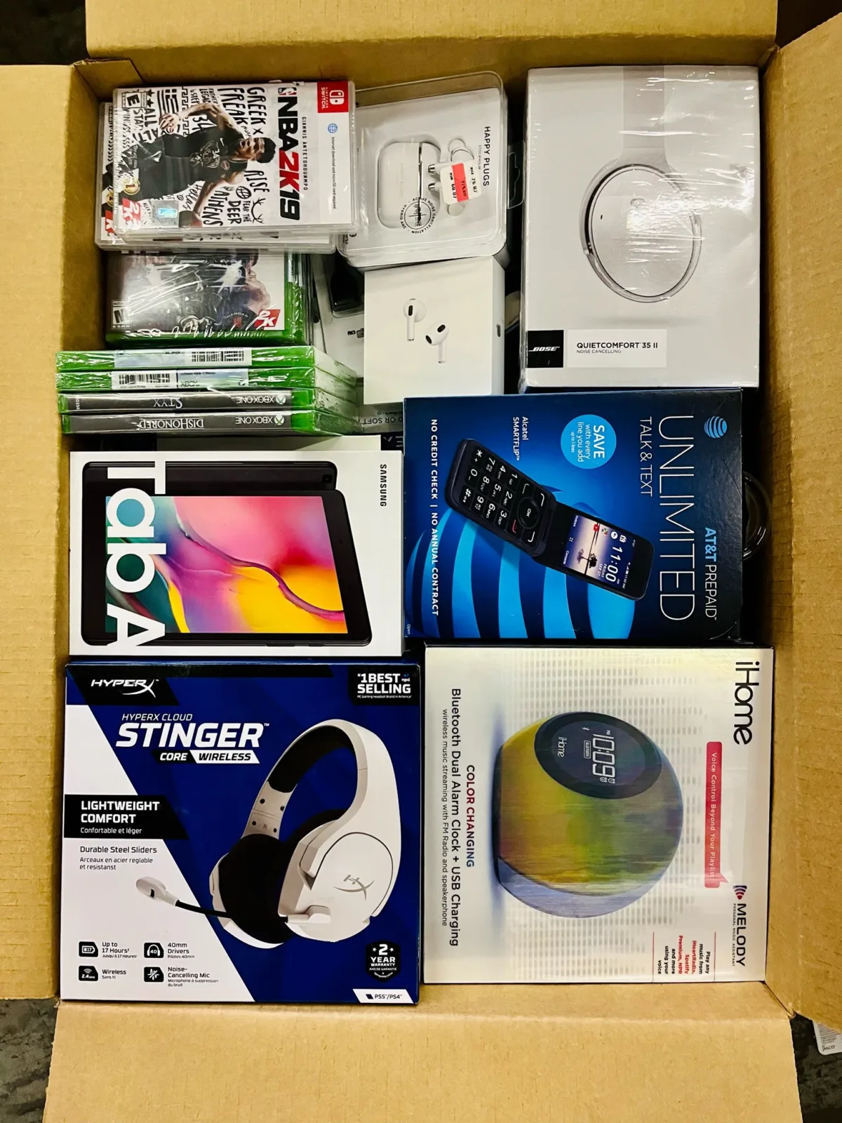 Consumer Tech Resale Lot – Target Electronics Mega Mystery Box – Est. 110–170 Units – photo 2 Consumer Tech Resale Lot - Target Electronics Mega Mystery Box – Est. 110–170 Units – photo 2