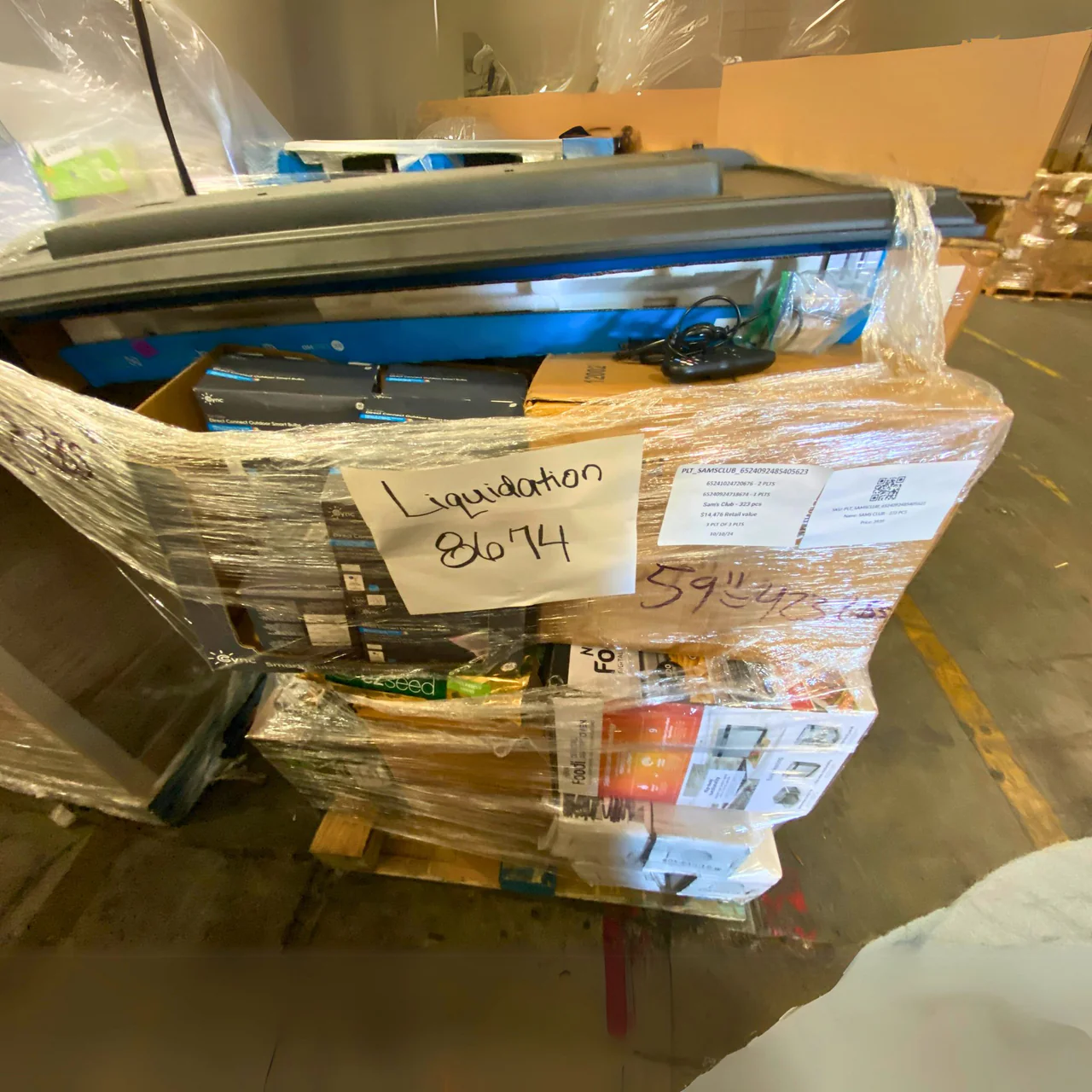 Sam’s Club West Colonial Liquidation Pallet Sam’s Club West Colonial Liquidation Pallet