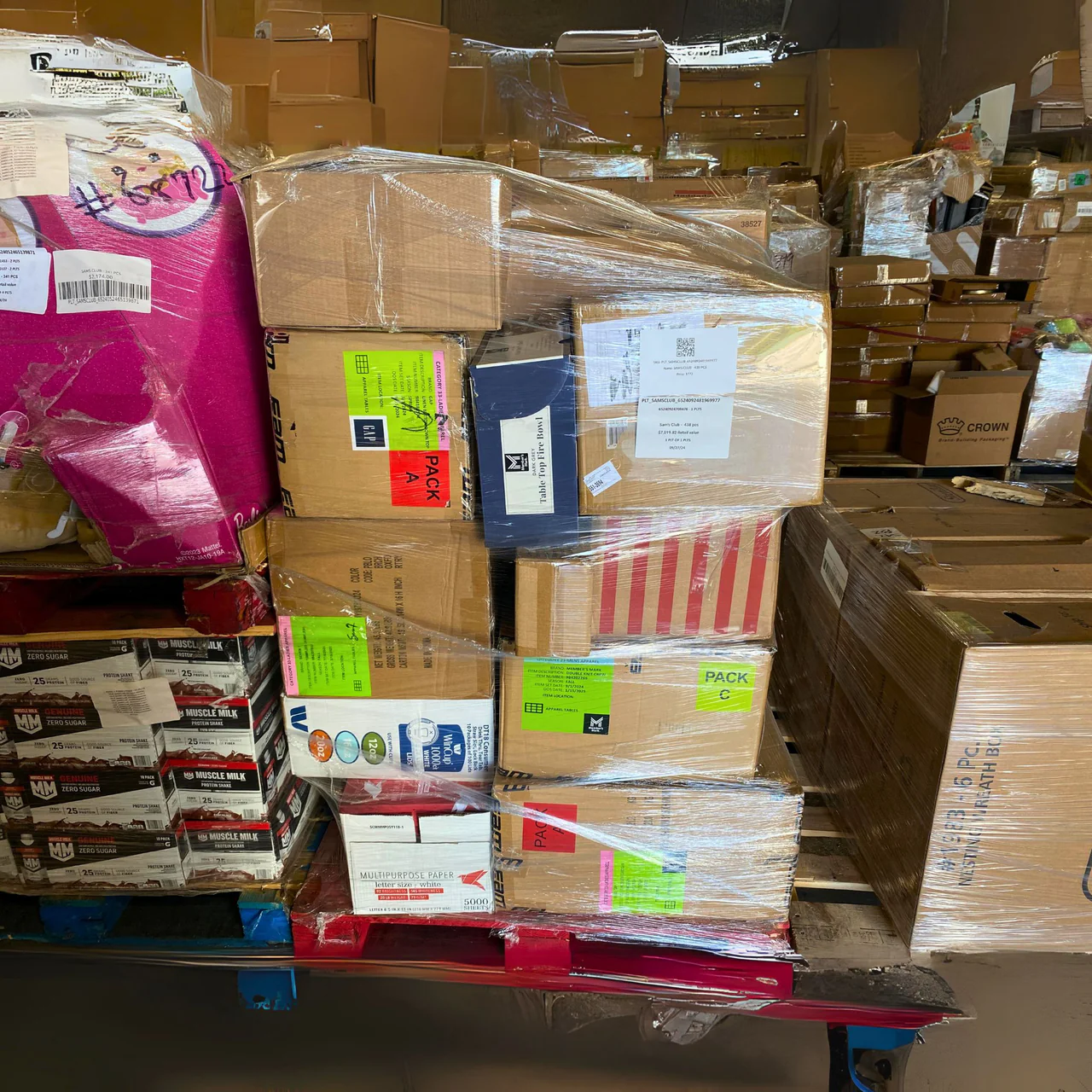 Sam’s Club Colonial Liquidation Pallet Sam’s Club Colonial Liquidation Pallet