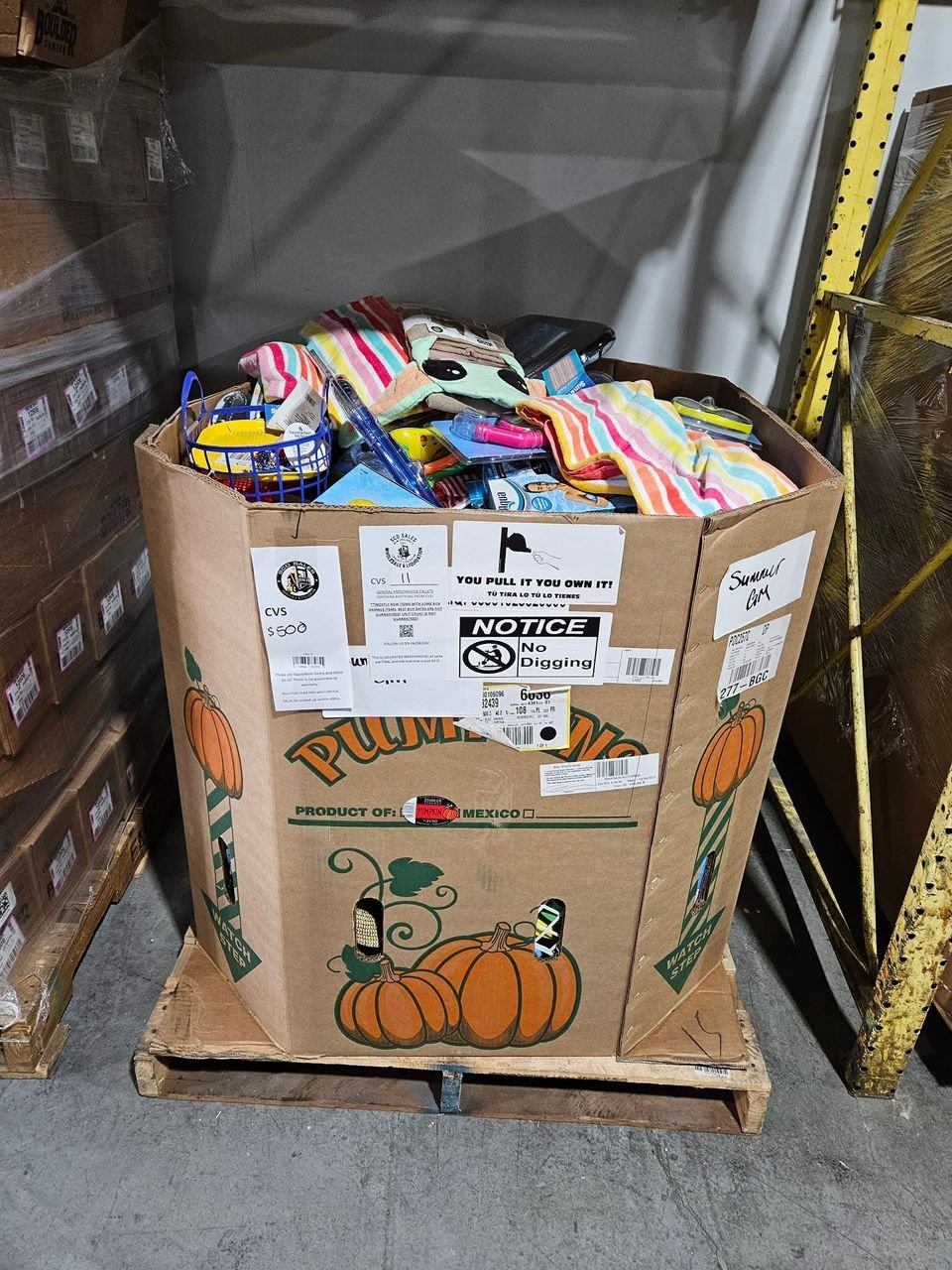 CVS Summer Goods Liquidation Pallet CVS Summer Goods Liquidation Pallet