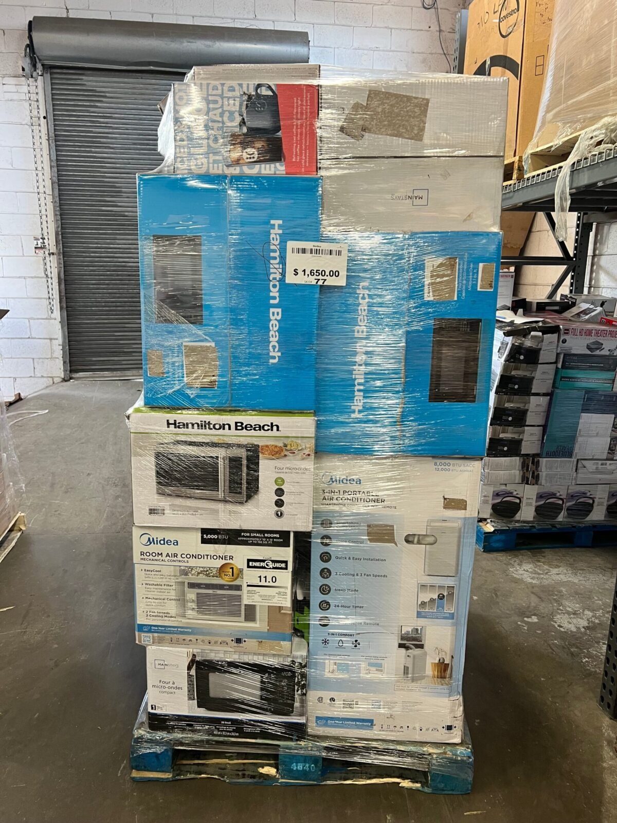 Appliance/Electronics Liquidation Pallet — Lot 8 Appliance/Electronics Liquidation Pallet — Lot 8