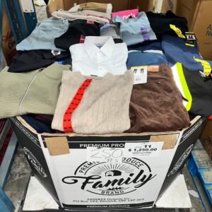 Brand Name Clothing – 250pcs Liquidation Pallet — Lot 2