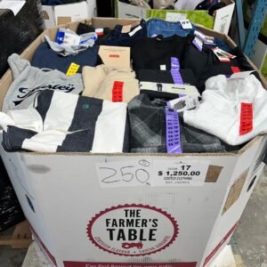 Brand Name Clothing – 250pcs Liquidation Pallet — Lot 10