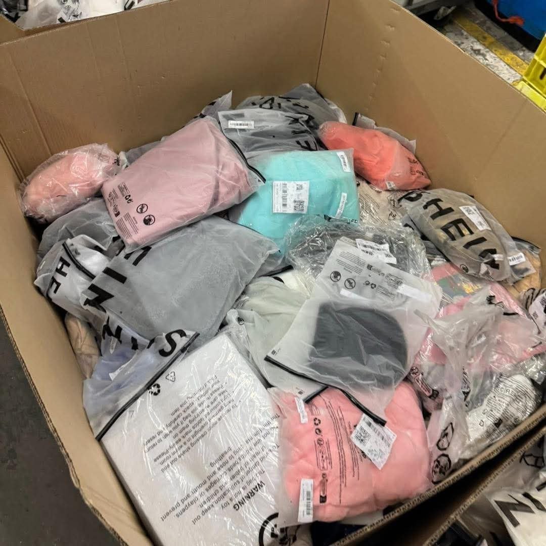 SHEIN Clothing Bulk Fashion Mix Liquidation Pallet SHEIN Clothing Bulk Fashion Mix Liquidation Pallet