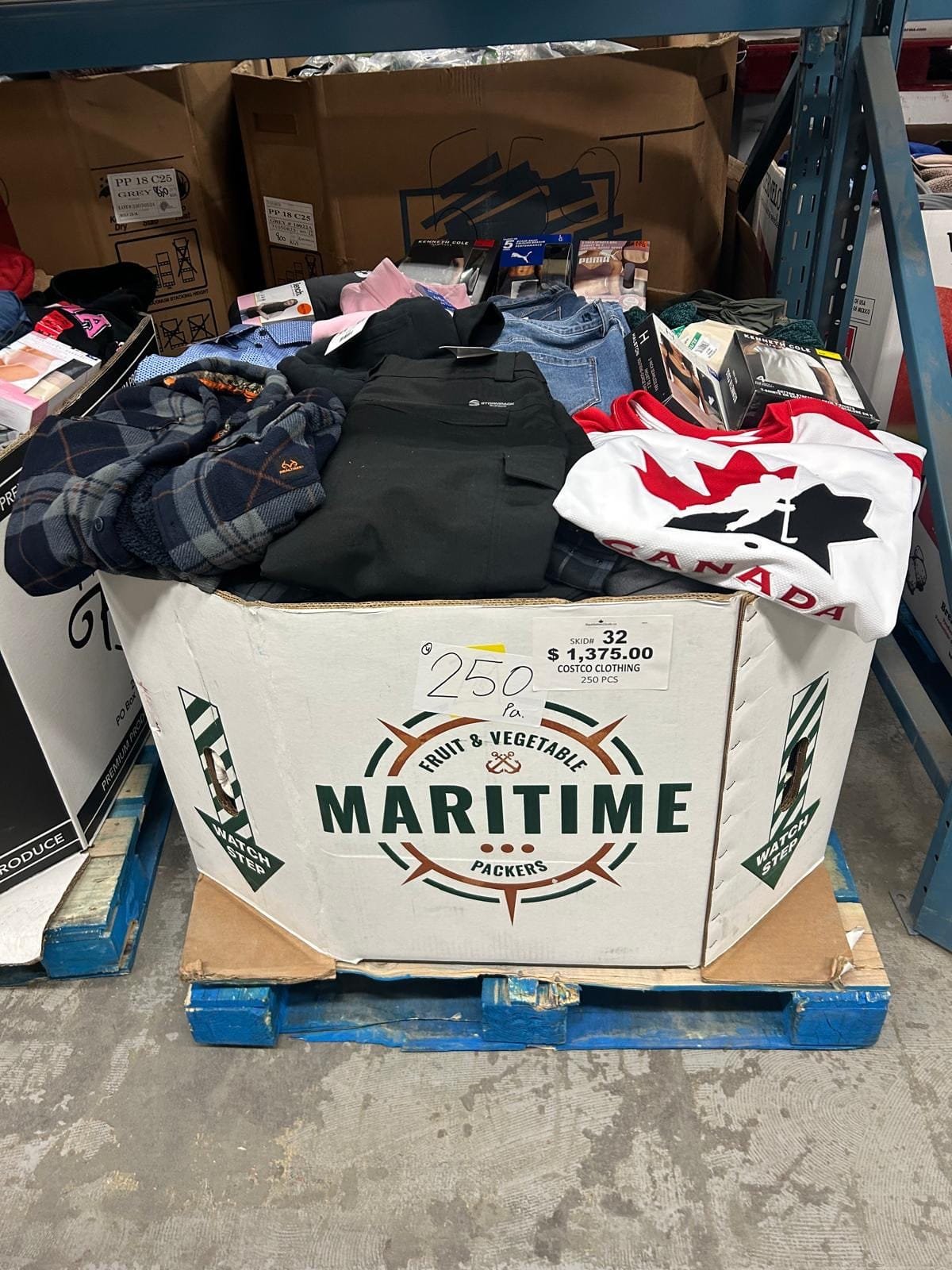 CW Clothing Liquidation Pallet — Lot 2 CW Clothing Liquidation Pallet — Lot 2