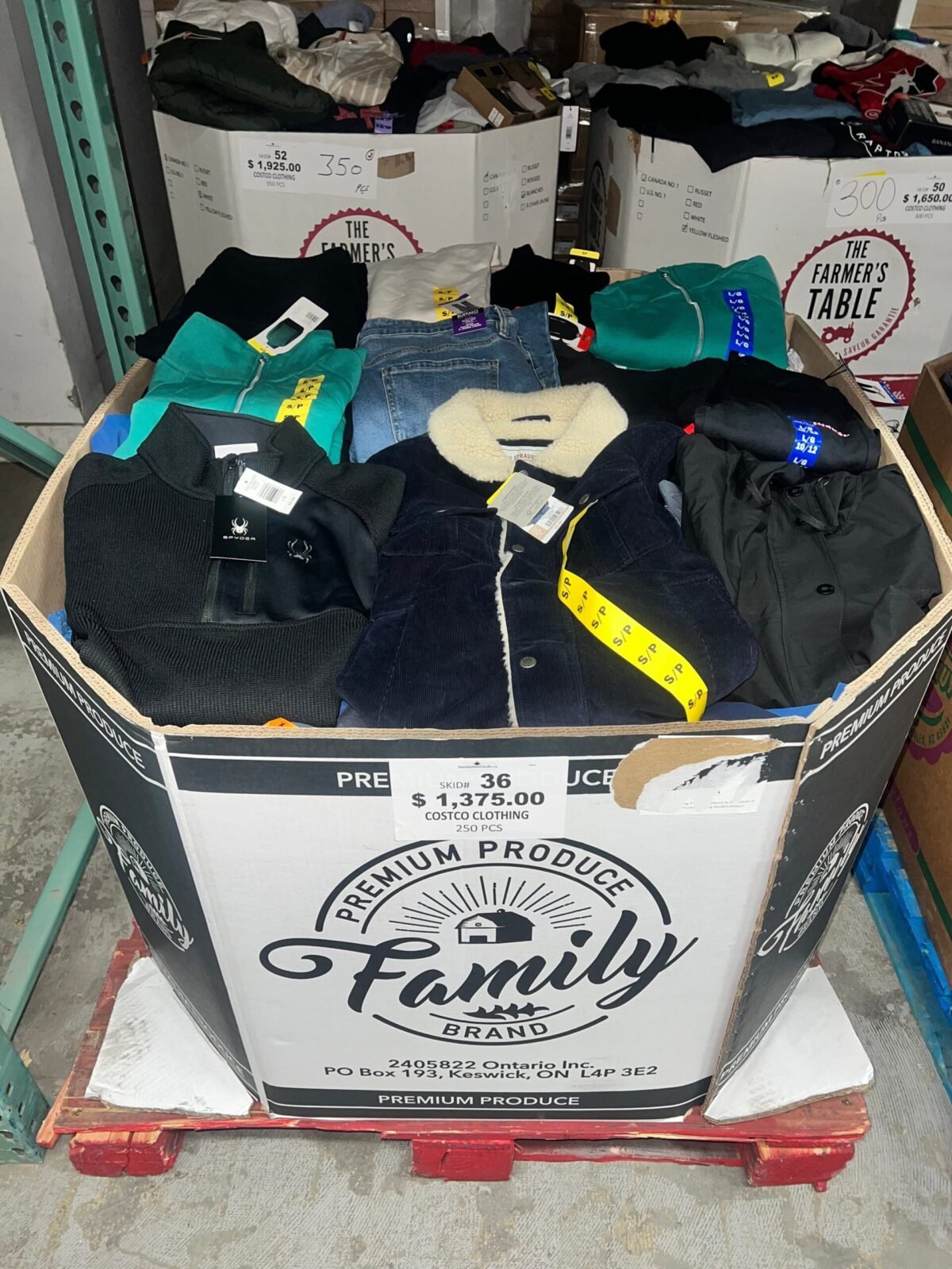 CW Clothing Liquidation Pallet — Lot 17 CW Clothing Liquidation Pallet — Lot 17