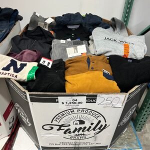 Brand Name Clothing – 250pcs Liquidation Pallet — Lot 20
