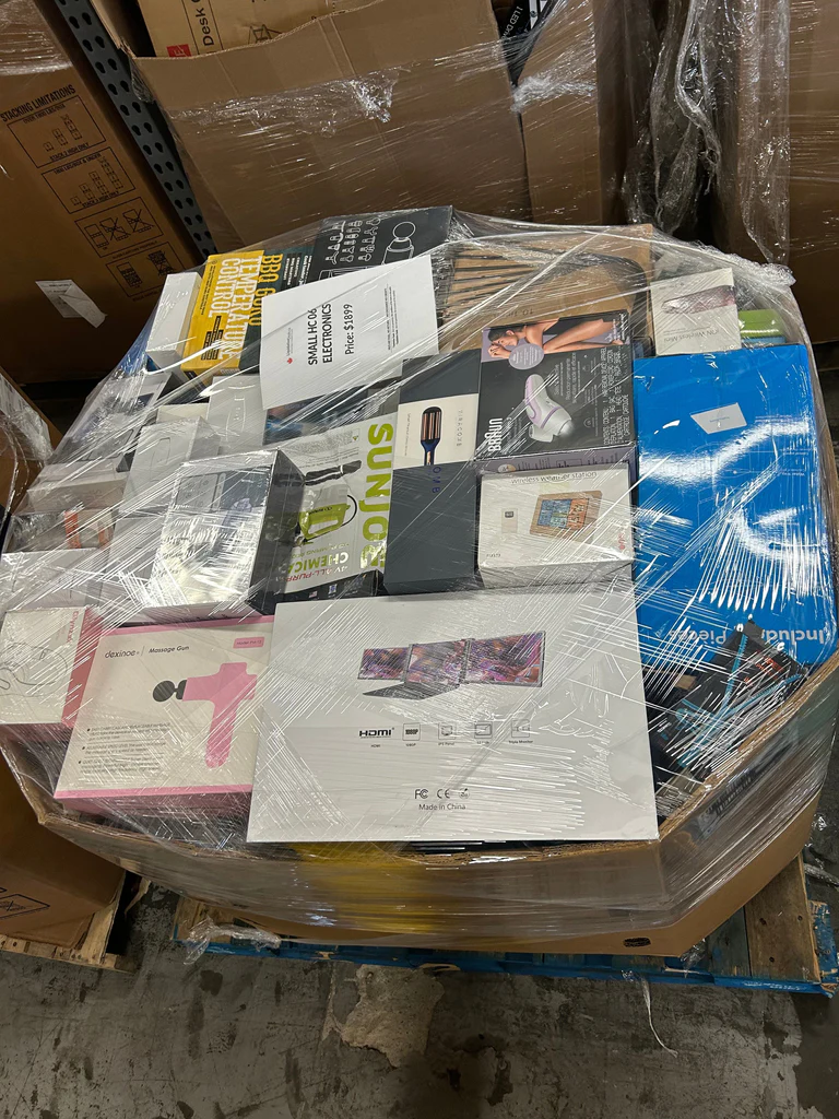 High-Count Small Electronics Liquidation Pallet High-Count Small Electronics Liquidation Pallet