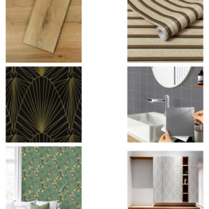 Adhesive Tiles, Self Adhesive Wallpapers and more Liquidation Pallet