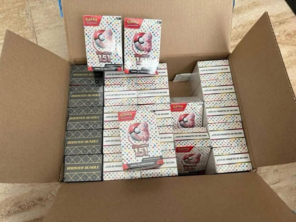 Wholesale Pokemon Cards Pallet — 20-Unit Sealed & Loose Lot Wholesale Pokemon Cards Pallet — 20-Unit Sealed & Loose Lot