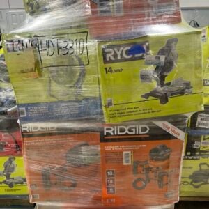 Home Depot Power Tool Pallet HDT-3310 — DeWalt, Milwaukee & Ryobi Returns