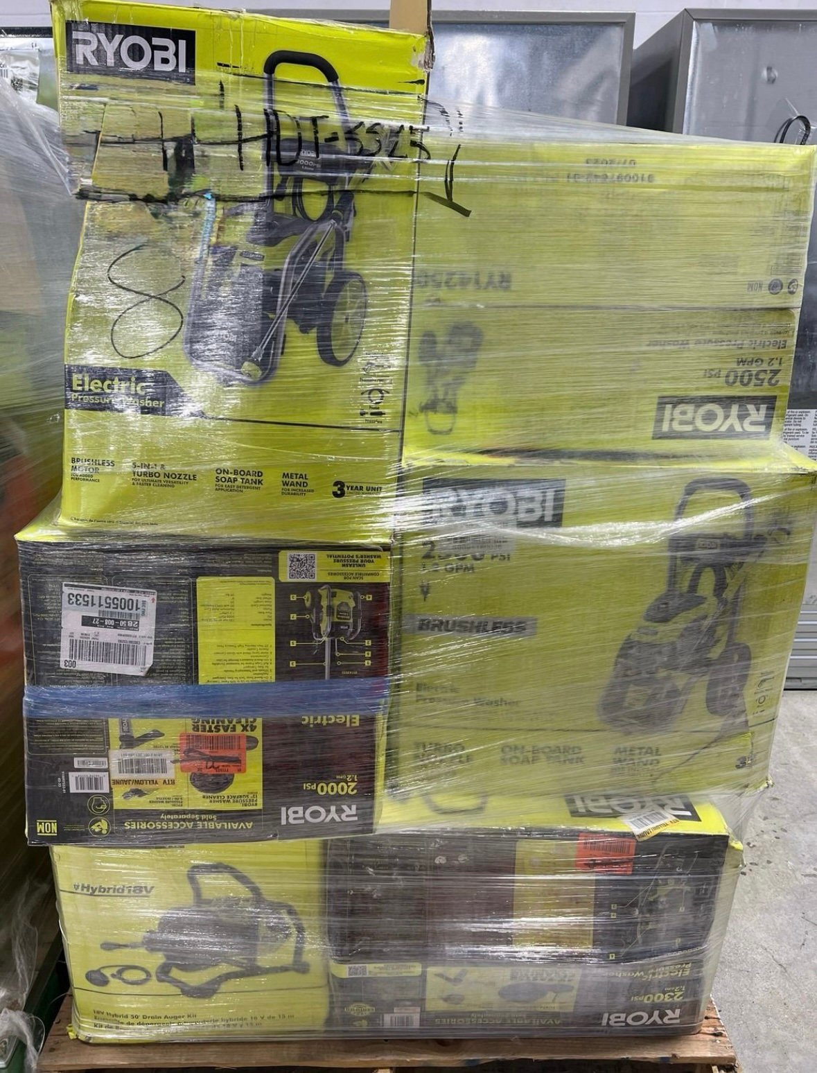 Home Depot Power Tool Pallet HDT-3325 — DeWalt, Milwaukee & Ryobi Returns Home Depot Power Tool Pallet HDT-3325 — DeWalt, Milwaukee & Ryobi Returns