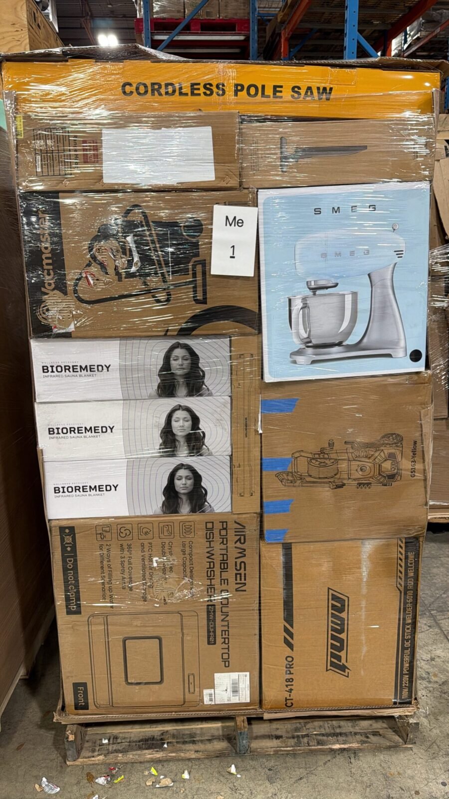 Medium Electronics Liquidation Pallet Medium Electronics Liquidation Pallet