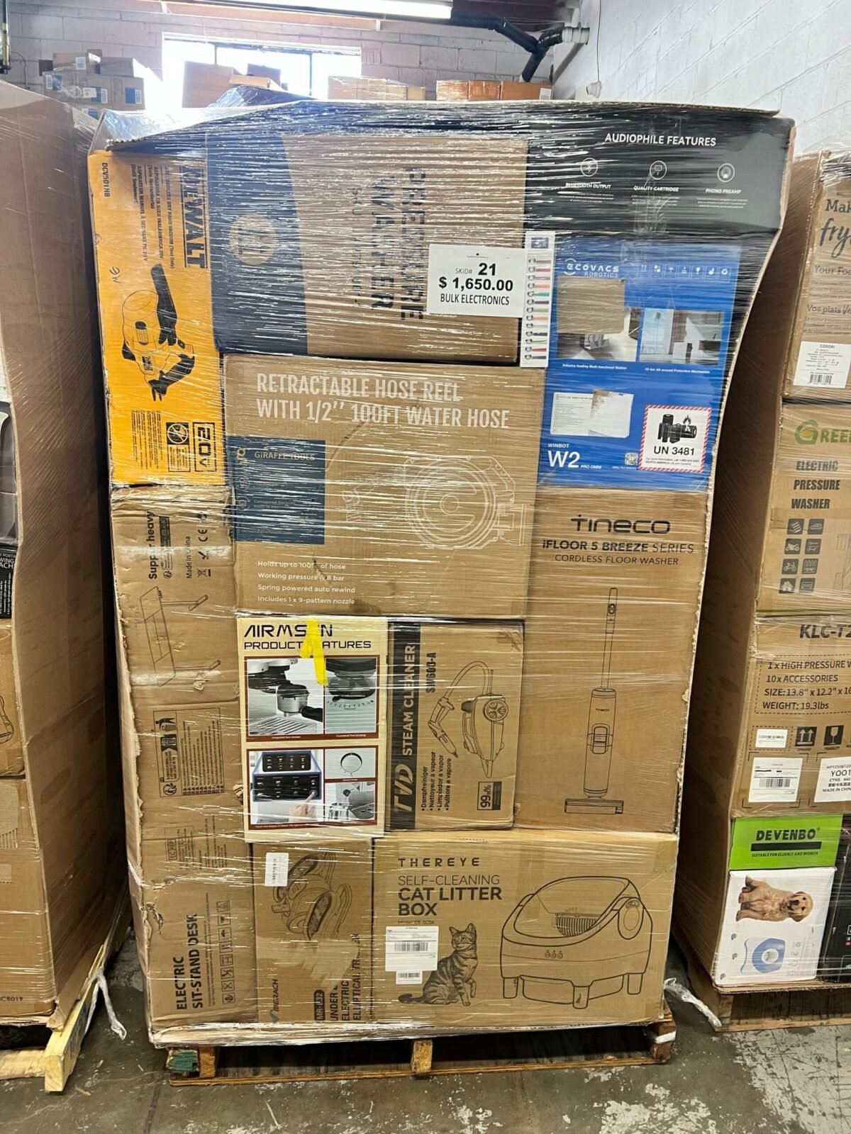 Medium Electronics Liquidation Pallet — Lot 39 Medium Electronics Liquidation Pallet — Lot 39