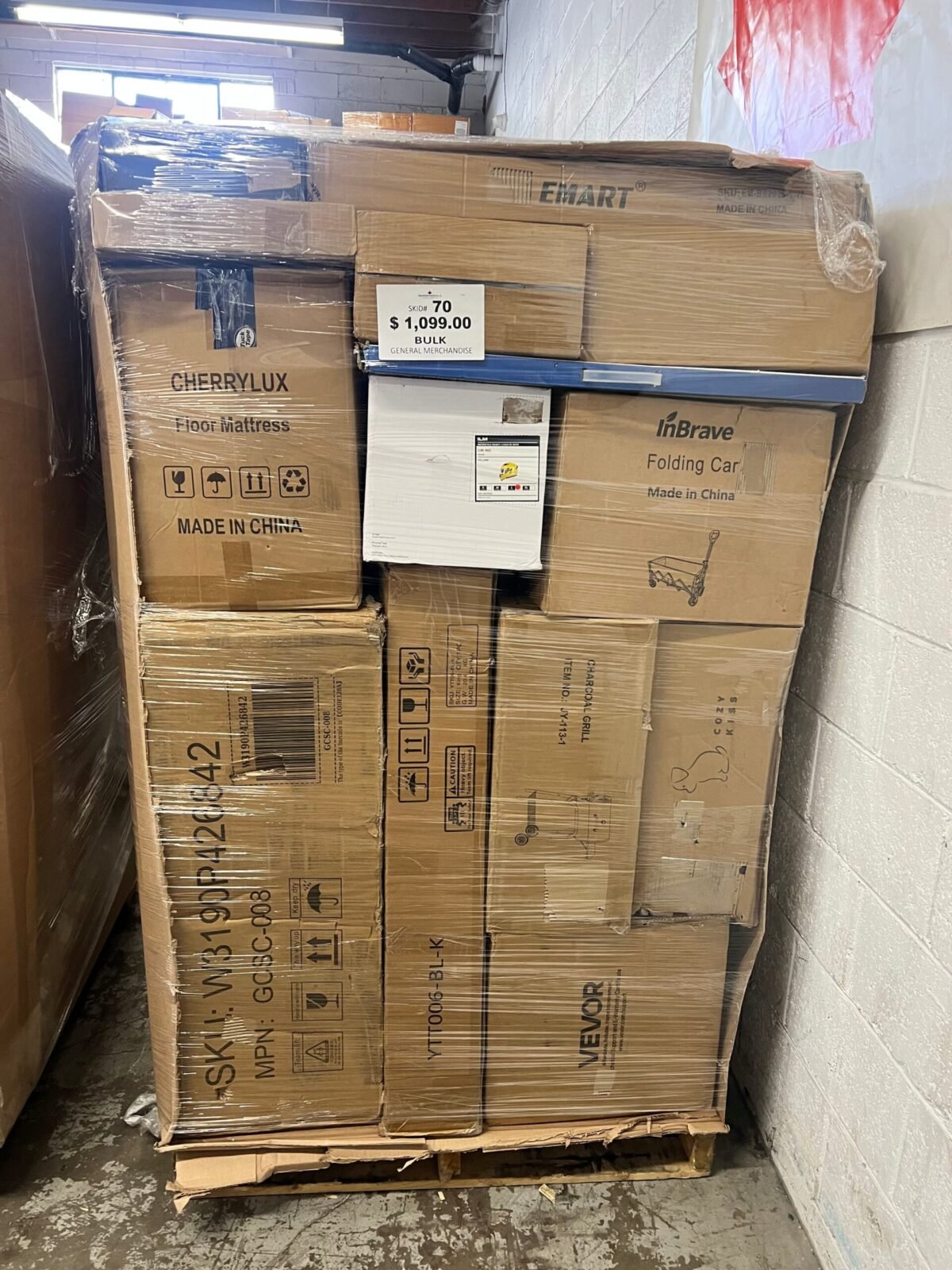 Medium General Merchandise Liquidation Pallet — Lot 18 Medium General Merchandise Liquidation Pallet — Lot 18