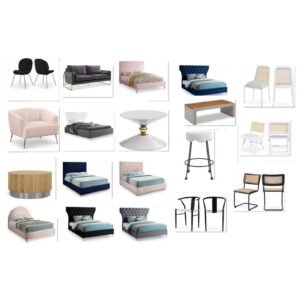 Modern Furniture Liquidation Truckload