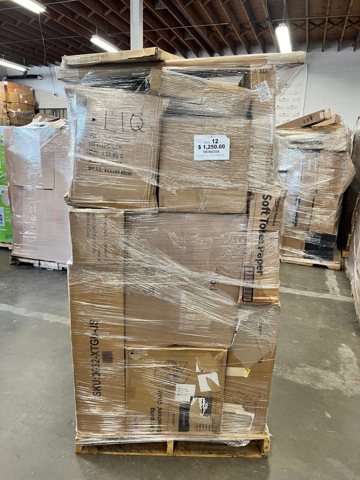 Monster General Merchandise Liquidation Pallet — Lot 10 Monster General Merchandise Liquidation Pallet — Lot 10