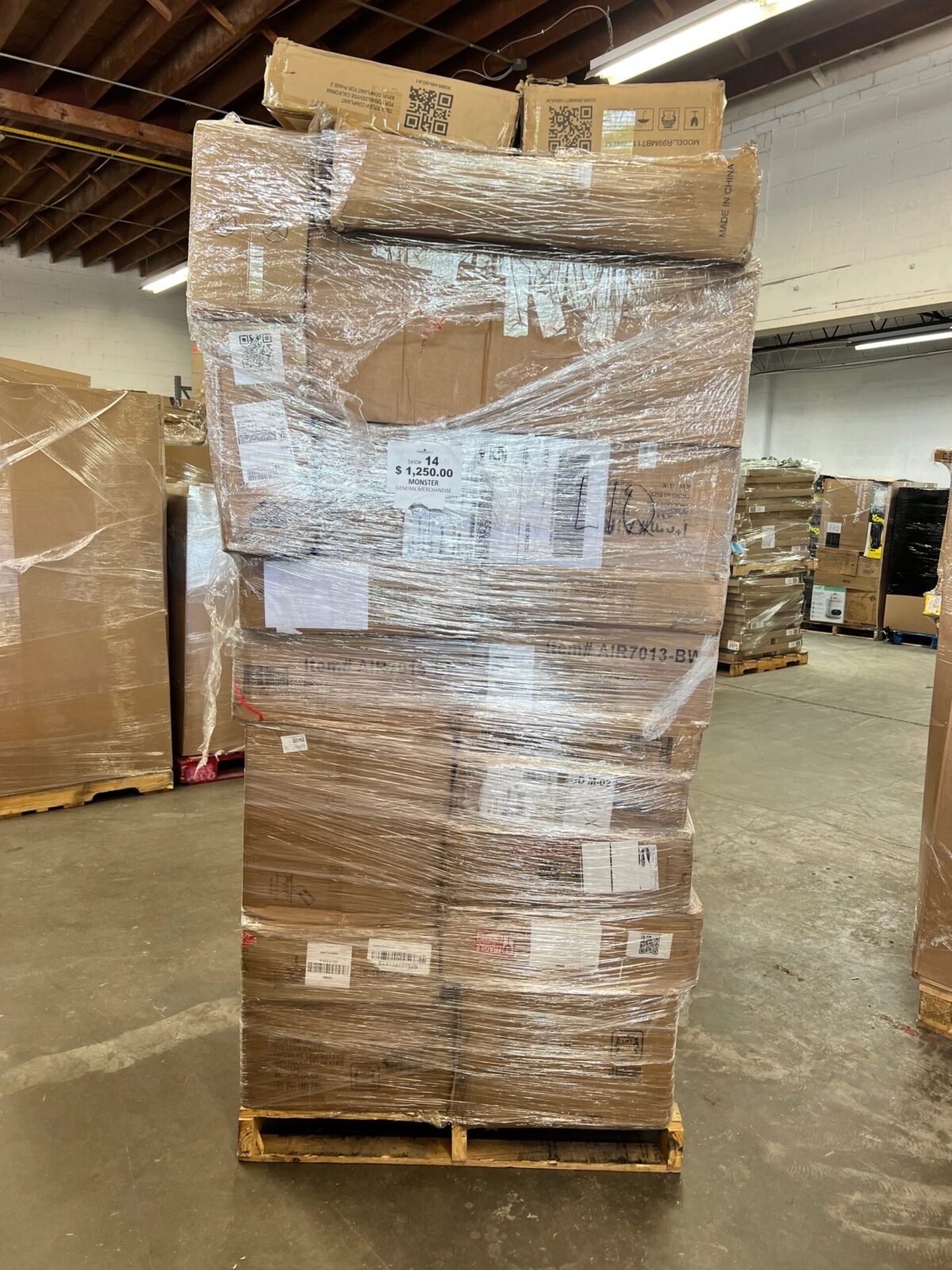 Monster General Merchandise Liquidation Pallet — Lot 2 Monster General Merchandise Liquidation Pallet — Lot 2
