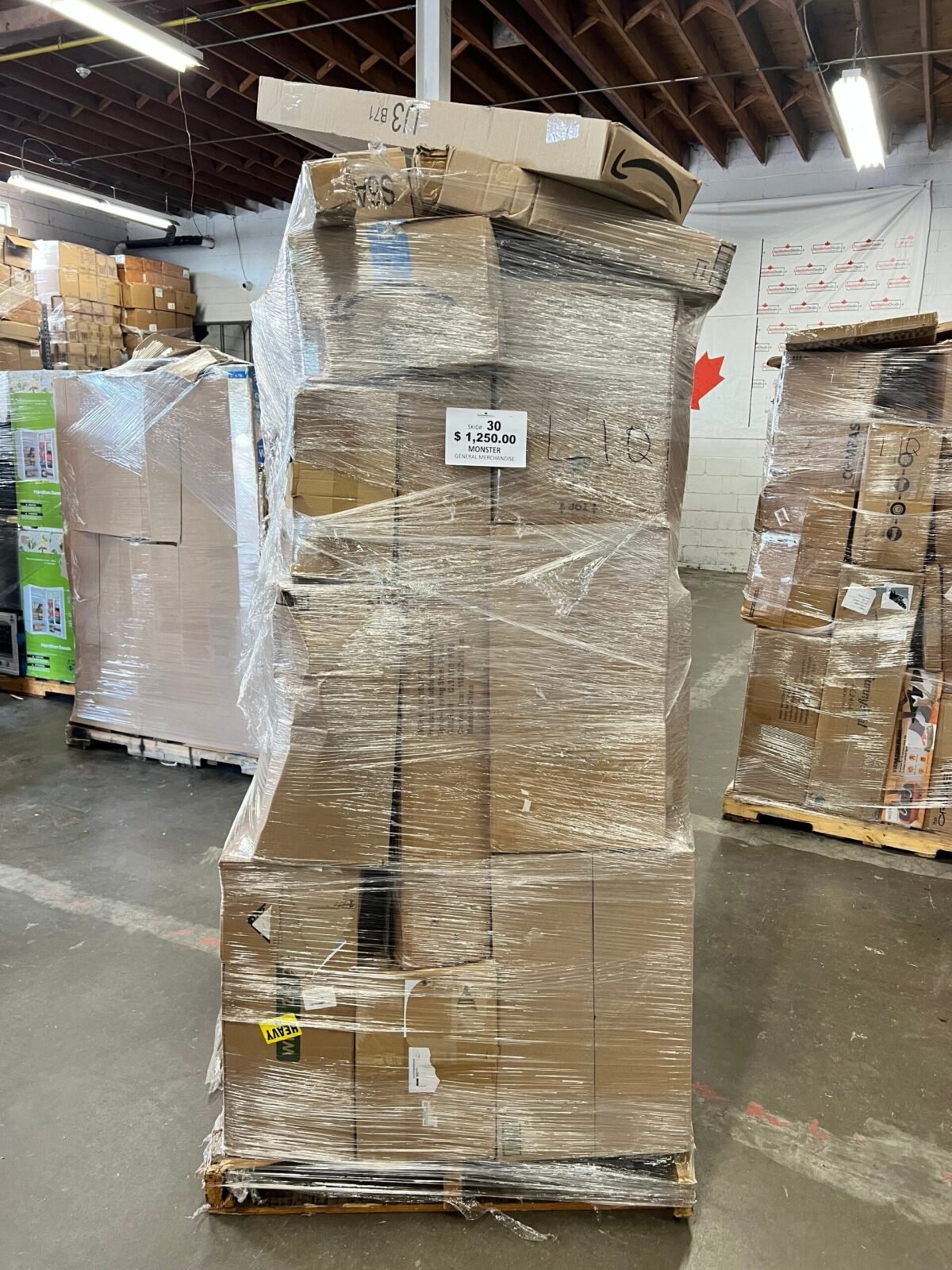 Monster General Merchandise Liquidation Pallet — Lot 8 Monster General Merchandise Liquidation Pallet — Lot 8