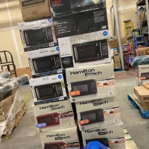 Microwave Liquidation Pallet — Assorted Countertop & Over-the-Range Units