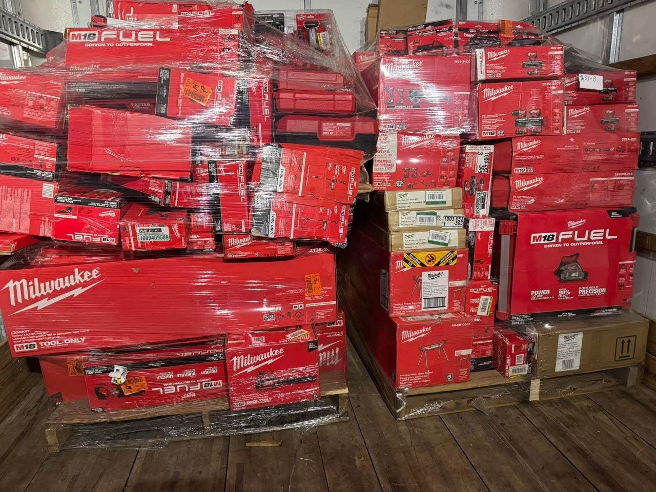 Milwaukee Tool Liquidation Pallet – Bulk M18 & M12 Resale Lot Milwaukee Tool Liquidation Pallet – Bulk M18 & M12 Resale Lot