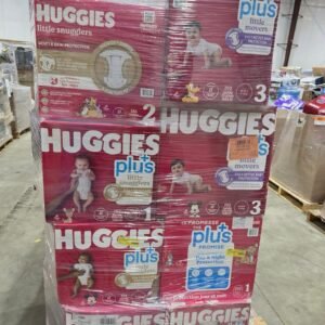 Pallet of Diapers – 80 Boxes Wholesale Liquidation Load