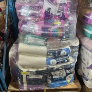 Toilet Paper Pallet — 1920 Rolls of Factory-Sealed Bath Tissue
