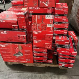 150-Unit Milwaukee Tools Pallet — Wholesale Power-Tool Reseller Lot