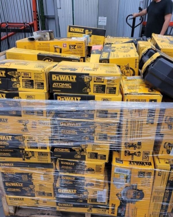 150-Unit DeWalt Tools Pallet — Wholesale Bulk Power-Tool Lot 150-Unit DeWalt Tools Pallet — Wholesale Bulk Power-Tool Lot