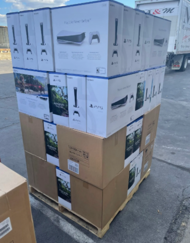 PlayStation 5 (PS5) Liquidation Pallet PlayStation 5 (PS5) Liquidation Pallet