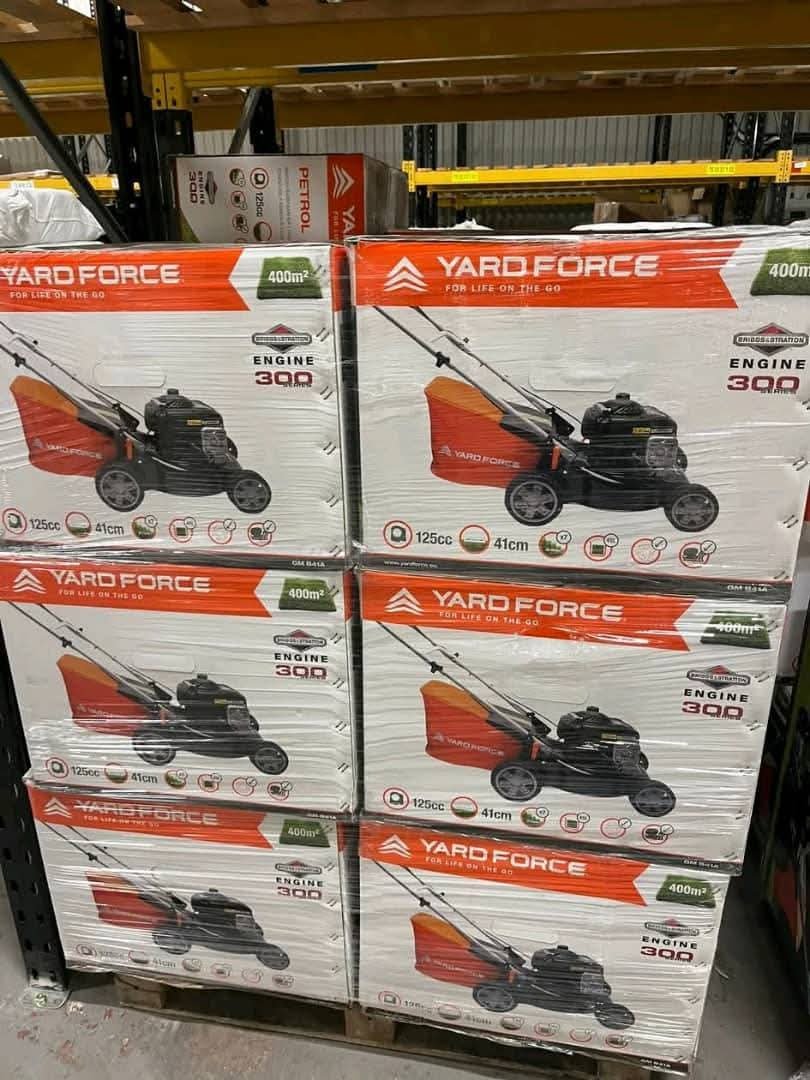 Yardforce Lawnmowers Liquidation Pallet Yardforce Lawnmowers Liquidation Pallet