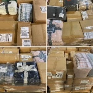 QVC Berkshire Bedding Pallet — Velvet Throws, Sheets & Blankets