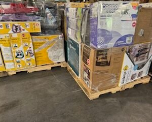 Assorted Baby Gear Pallet — Walkers, Strollers & Car Seats