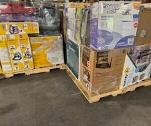 Assorted Baby Gear Pallet — Walkers, Strollers & Car Seats