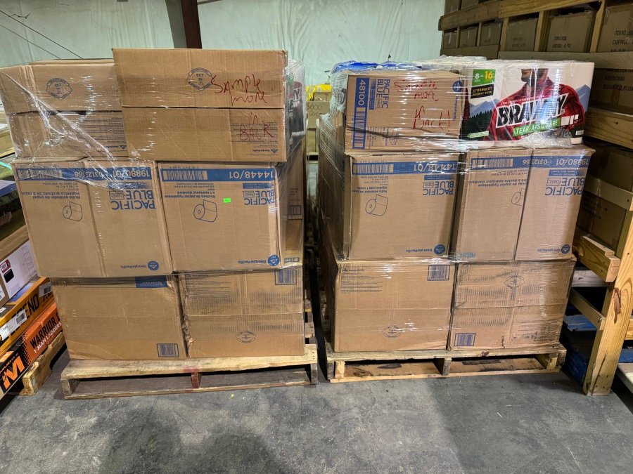 Mixed Toilet Paper & Paper Towel Pallet — Brand-Name Bath Tissue Liquidation Lot Mixed Toilet Paper & Paper Towel Pallet — Brand-Name Bath Tissue Liquidation Lot