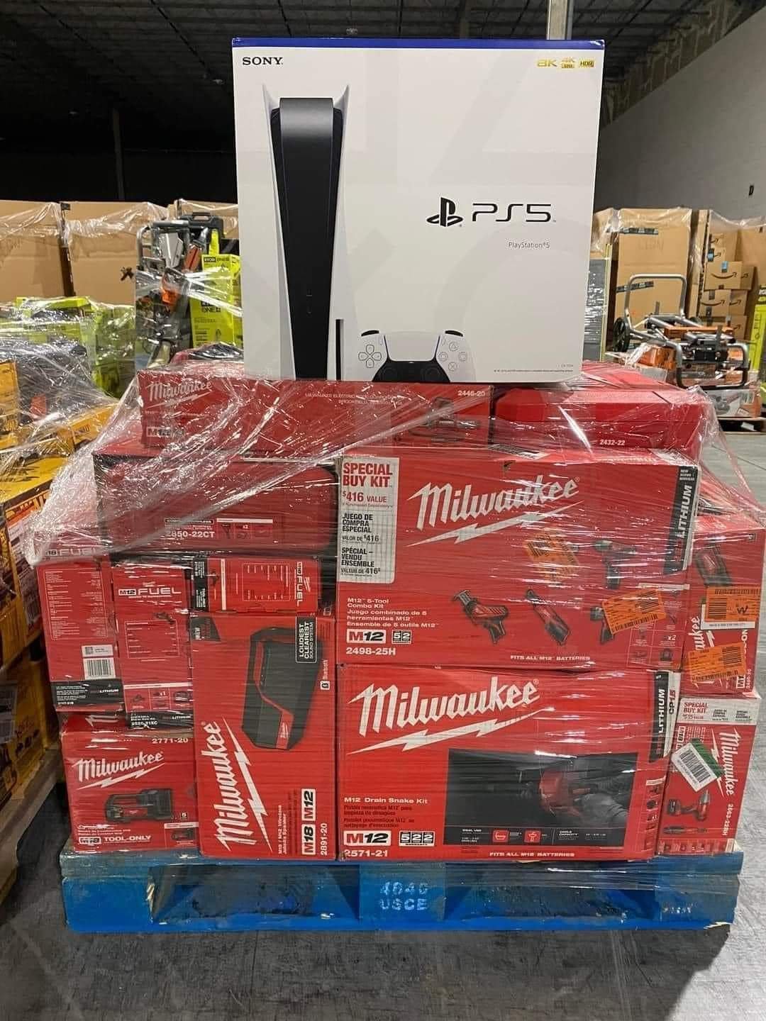 Wholesale Tool Liquidation Pallet — 50+ Mixed Power Tools & Electronics Wholesale Tool Liquidation Pallet — 50+ Mixed Power Tools & Electronics