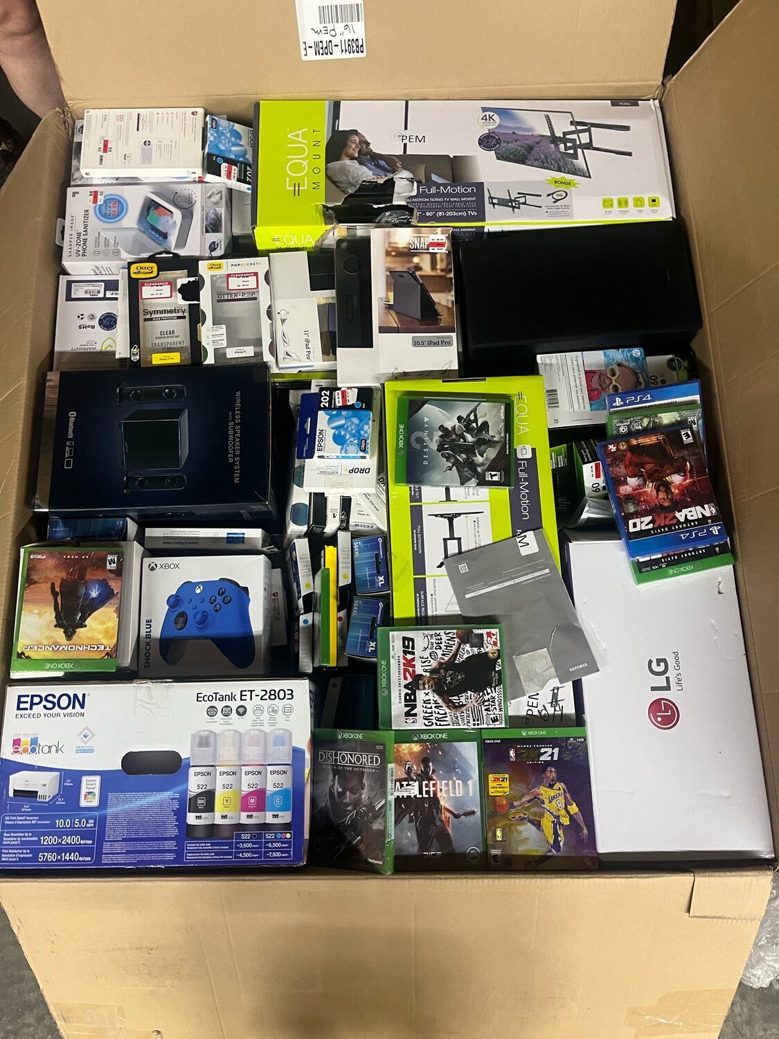 Target Electronics Mega Mystery Box — Consumer Tech Resale Lot Target Electronics Mega Mystery Box — Consumer Tech Resale Lot