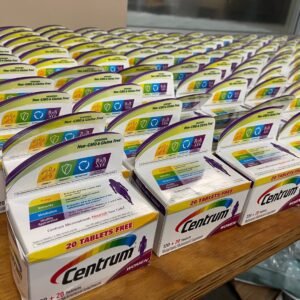 Lot of 65 Centrum Women Multivitamin Bottles (140 Tablets Each) — Liquidation Close-Out