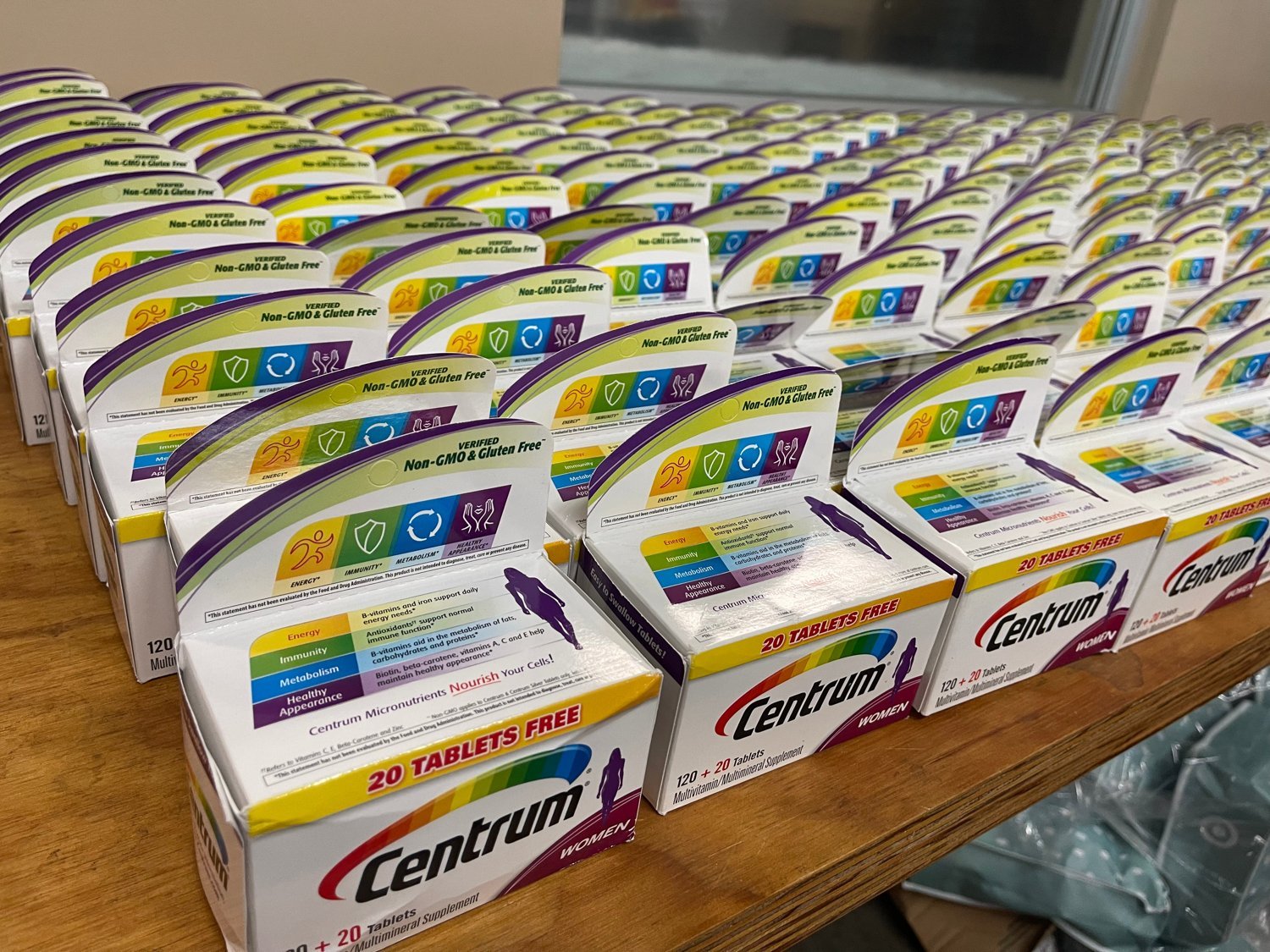 Lot of 65 Centrum Women Multivitamin Bottles (140 Tablets Each) — Liquidation Close-Out Lot of 65 Centrum Women Multivitamin Bottles (140 Tablets Each) — Liquidation Close-Out