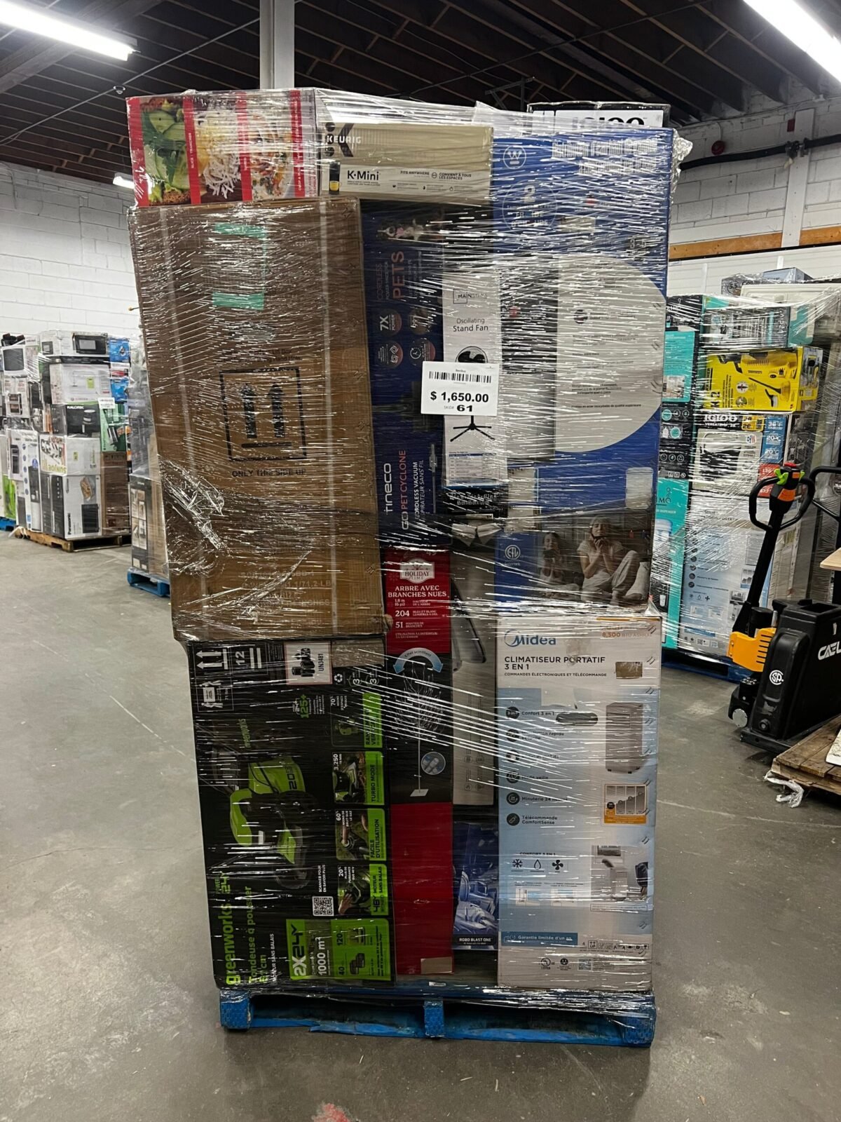 Appliance/Electronics Liquidation Pallet — Lot 25 Appliance/Electronics Liquidation Pallet — Lot 25