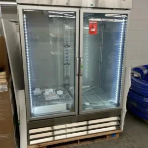 Glass door reach in - Glass Door Reach-In Freezer Pallet