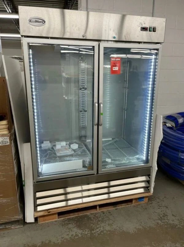 Glass Door Reach-In Freezer Pallet Glass door reach in - Glass Door Reach-In Freezer Pallet
