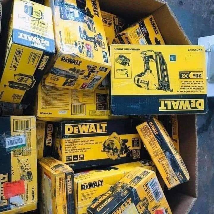 Dewalt and Milwaukee Tool Pallets Dewalt and Milwaukee Tool Pallets
